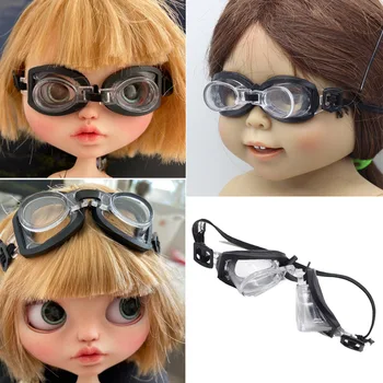 1 бр. кукла, очила за плуване, слънчеви очила за гмуркане, очила за кукли 1/6 1/4 BJD, очила Blyth, играчки, очила за плуване, модни аксесоари за кукли