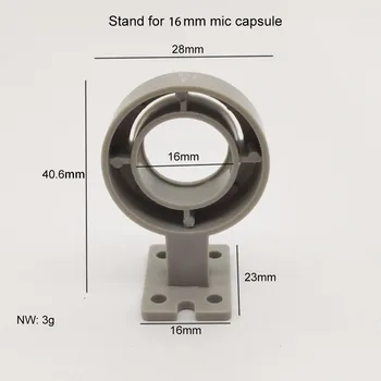 16 мм притежателя капсули mircophone е подходящ за всички видове микрофони направи си САМ