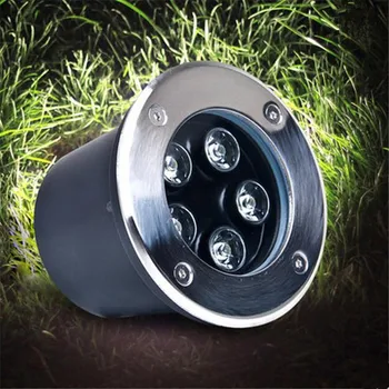 5x1 Watt led подземен лампа, led лампи, led осветление, външно-вградени под лампа, земя, светлина IP68 Водоустойчив