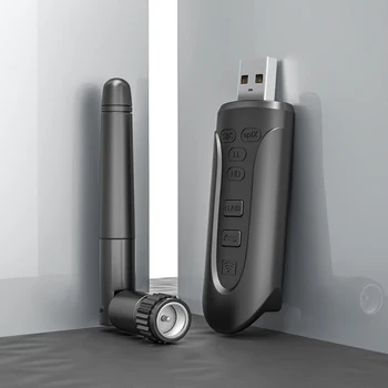 Bluetooth 5.3 Audio-ontvanger Adapter Draagbare Draadloze Audio Ontvanger 3.5 Mm Aux Jack Voor Auto Luidspreker Hoofdtelefoon Ond