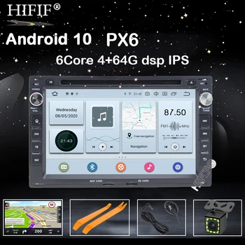 DSP IPS 4G Android 10,0 Автомобилен GPS За VW PASSAT B5 B4 BORA, JETTA GOLF 4 SHARAN POLO MK5 MK4 MK3 T5 ПРЕВОЗВАЧА за Peugeot 307 dvd