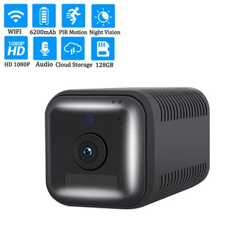 ESCAM G18 Full HD 1080P WiFi IP камера, акумулаторна батерия, PIR-аларма, нощно виждане, двупосочна аудио, видео Камери за наблюдение