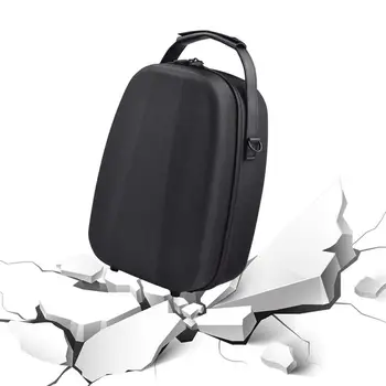 EVA Куфар, аксесоари за виртуална реалност, чанта за багаж с цип, дръжка, водоустойчив калъф за носене, защита от падане, който е съвместим за PlayStation 2 Vr