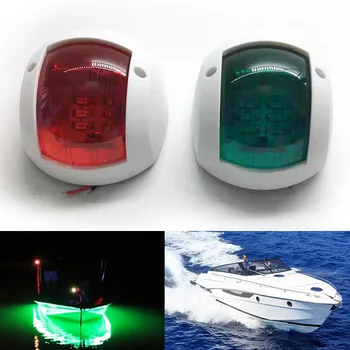 Led Морска навигация фенер 12V 24V Носа фенер морски лодки Singnal Light, подходящ за понтонов, моторни лодки Skeeter и яликов