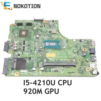 NOKOTION FX3MC CN-066KRV 066KRV За DELL inspiron 15R 3542 3543 3442 3443 дънна Платка на лаптоп I5-4210U Процесор 920M 2G DDR3L
