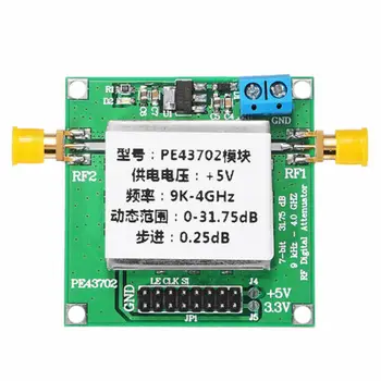 PE43702 + MCU + OLED 9K-4GHz 0,25 db 31,75 db Модул Цифров радиочестотен аттенюатора