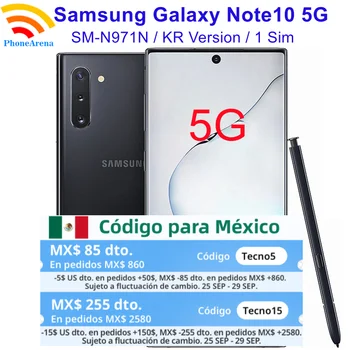 Samsung Galaxy Note10 Note 10 5G N971N 6,3 