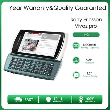 Sony Ericsson U8 Vivaz pro U8i Отключена 100 MB 75 Б оперативна памет, 5-мегапикселова камера 1200 ма Евтин мобилен телефон с безплатна доставка