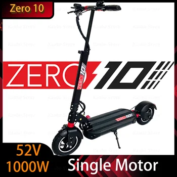 ZERO 10 Скутер един двигател един германски изтребител 52v Електрически Скутер Skateboard Kick 13ah 18,2 ah 22,4 ah Двухколесный