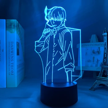 Акрилни Led Лампа Аниме Mushishi за Декор на Детска Спални, лека нощ, Подарък За Рожден Ден, Настолна Акрилна 3d Лампа Mushishi Manga