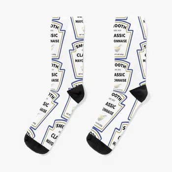 Гладък Класически Майонезные Чорапи за Хелоуин костюм с Майонеза, Дамски чорапи с аниме, компресия чорапи