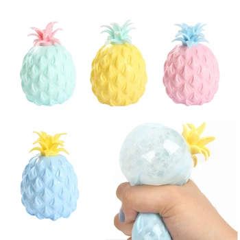 Декомпрессионный ананас прес, вентилационна (противовакуумна) канална топката, за улесняване на стрес за възрастни, играчка-антистрес, имитирующая офис ученически играчки-неспокойни