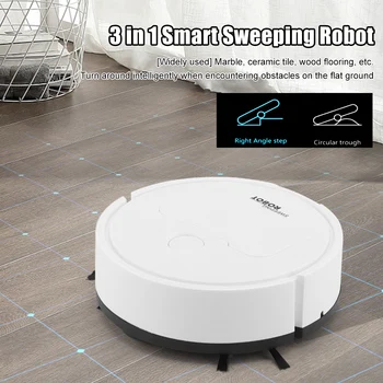 Интелигентен робот-прахосмукачка 3 в 1, безжична подметальная и мокро почистване, интелигентна автоматична машина за почистване на дома