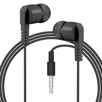 Кабелни Слушалки Ергономични Слушалки с Висока Точност 3,5 мм в Ухото Прозрачни Слушалки Аудиоаксессуары