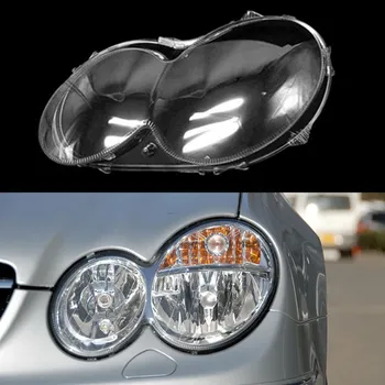Капачка на обектива отпред в ляво фарове на автомобил, лампа прозрачен, със стъклен капак на лампата, капачки за Mercedes-Benz W209 CLK периода 2003-2006