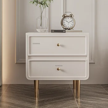 Малка странична масичка от масивно дърво, минималистичная Мебели за спалня в скандинавски стил, Многофункционален Шкаф за съхранение, домашни е проста нощно шкафче с чекмедже