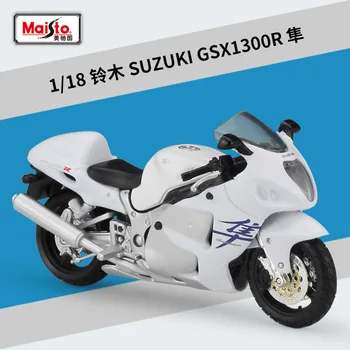 Модел на мотоциклет Maisto 1:18 Suzuki Gsx1300r от сплав