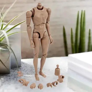 Мъжка фигура на войник 12 инча, здрави подвижни ставите, скица на човешкото тяло, модел за художници, детски украшение, колекционерска стойност