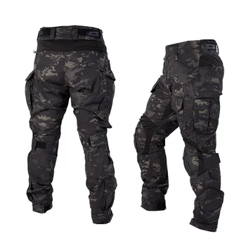 Мъжки бойни панталони карго с наколенниками страйкбольные тактически панталони MultiCam CP gen3 Камуфляжные армейските работни панталони