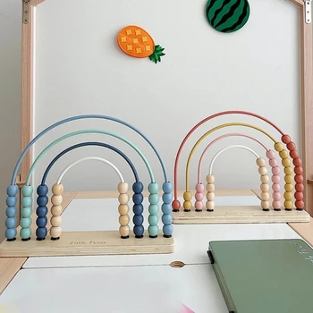 Обучение цифрите Монтесори детска играчка-сметало, Математически изчисления с числа, играчка за деца, която разработва играчка, детски Коледен подарък
