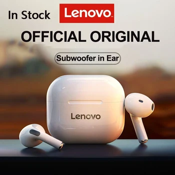 Оригинални безжични слушалки Lenovo LP40 TWS Bluetooth Слушалки със сензорен контрол Спортни стерео слушалки за Android 2022 Новости