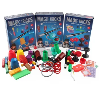 Пъзел Прост Магически Подпори Начинаещ Магически Комплект, подходящ за деца вълнуващо представяне на магьосник magic show с инструкция за употреба подаръци