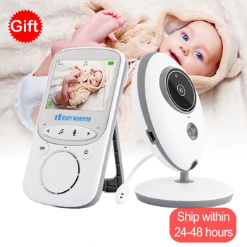 Следи бебето Vb605, безжична Видеоняня, детска Помещение, Домофонна система, Камера за нощно виждане, камера за контрол на температурата, гледане на деца, детски телефон