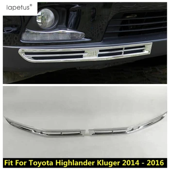 Хромиран ABS Ъгъл на Предната Броня, Противотуманный Фенер, Тампон на Лампа, Аксесоари За Toyota Highlander Kluger 2014 2015 2016
